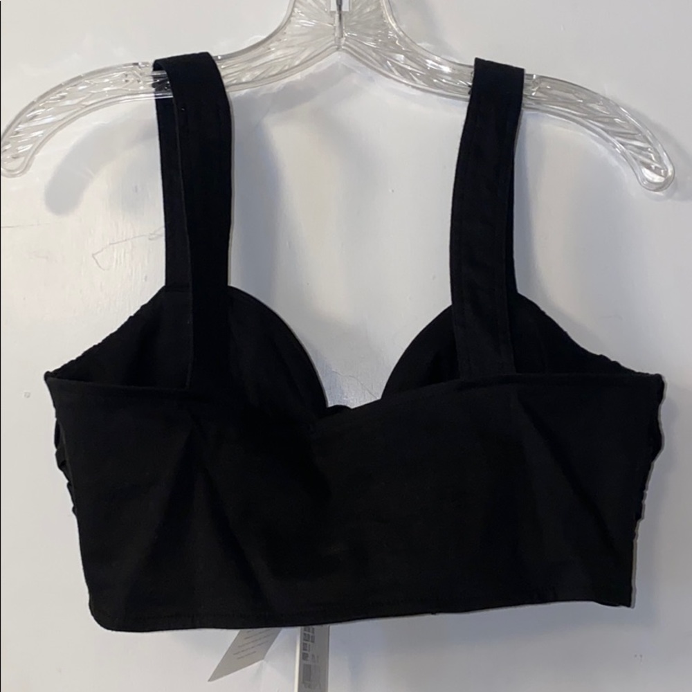 🔴 A.L.C. Barnes Tie-Front Crop Top - Picture 9 of 11